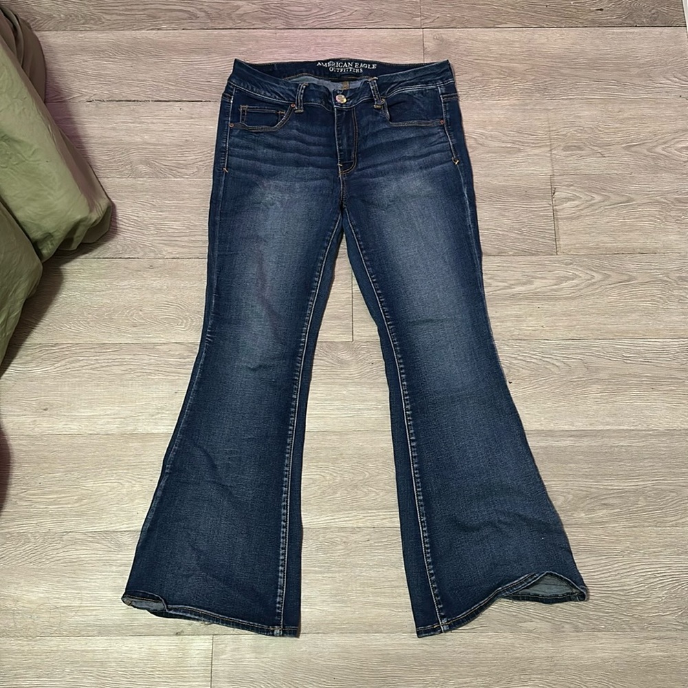 American eagle flare jeans